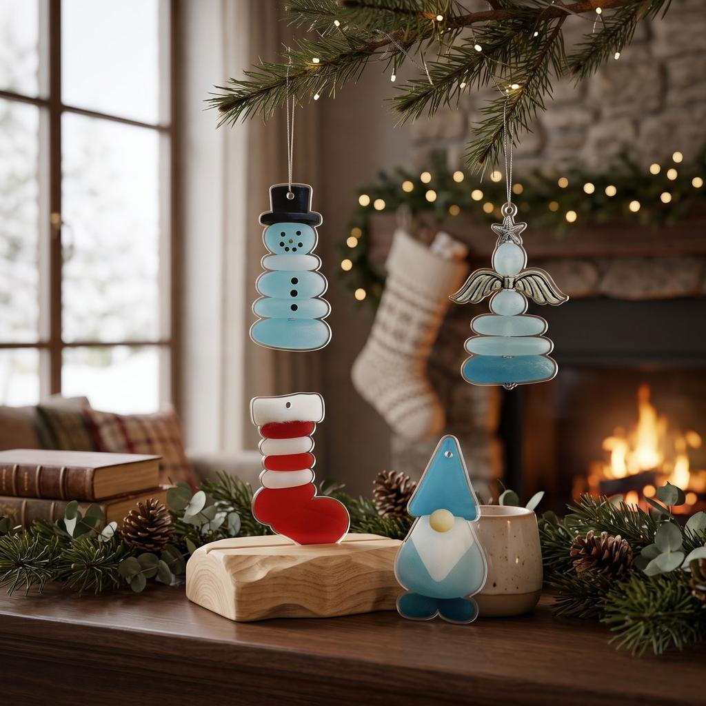 Creative Christmas Tree Hanging Ornaments for Holiday Party and Home Decorations