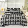 Thickened Brushed Four-piece Bed Sheet and Quilt Cover Three-piece Set Four-season Autumn and Winter Bedding Duvet Cover