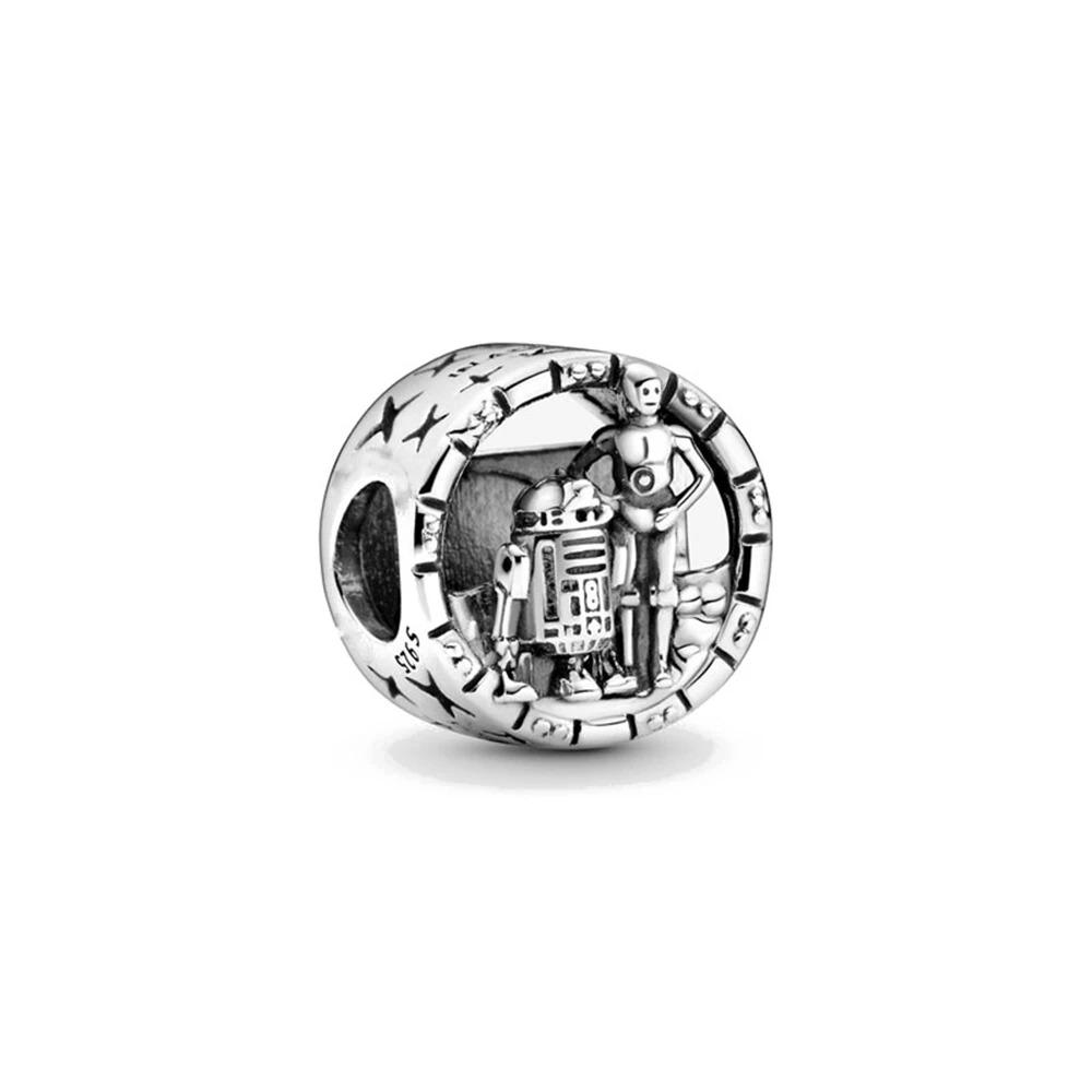  Interplanetary Rescue Ship Deadpool Wolverine Claw 925 Silver Charm Beads for Bracelet Gift