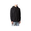 Vans Solid Color Logo Embroidered Pullover Hoodie Long Sleeve Sweatshirt Men Sweatshirt Black VN0A5E1OBLK