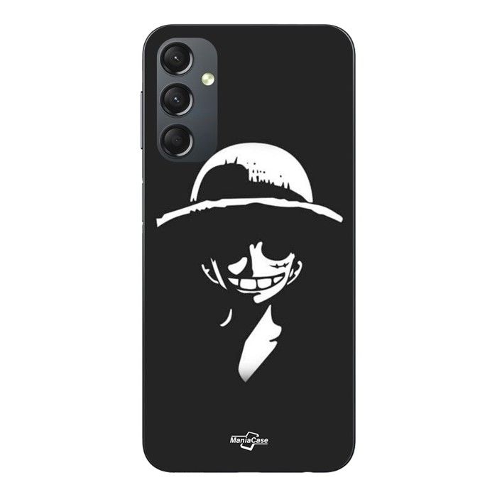 Coque Pour Samsung galaxy A24 Monkey D. Luffy black and white Maniacase
