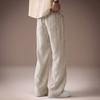High-end Italian Old Money Wind Tencel Linen Drape Casual Pants Men's Summer Thin Loose Straight Commuter Trousers