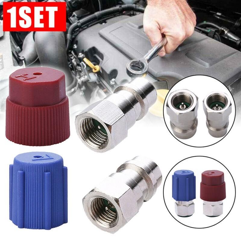 A/C Charging Port Adapter Air Condition Fitting Port