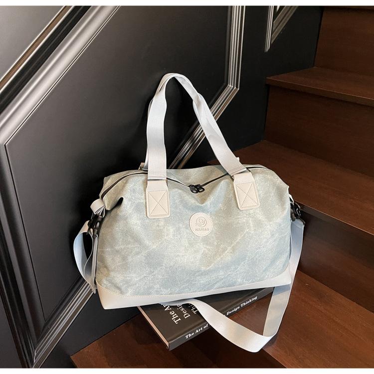 New Travel Duffel Bag,Large Capacity Luggage Bag,Portable Carry-on Bag for Business Trip & Fitness