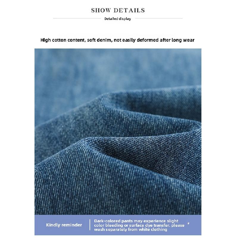 Women's Rhinestone Wide-Leg Jeans 2026 New High-Waisted Loose Design with Draped Straight Legs