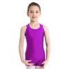 Girls Basic One Piece Cross Back Straps Gymnastic Ballet Dance Leotard Unitards Bodysuit Athletic