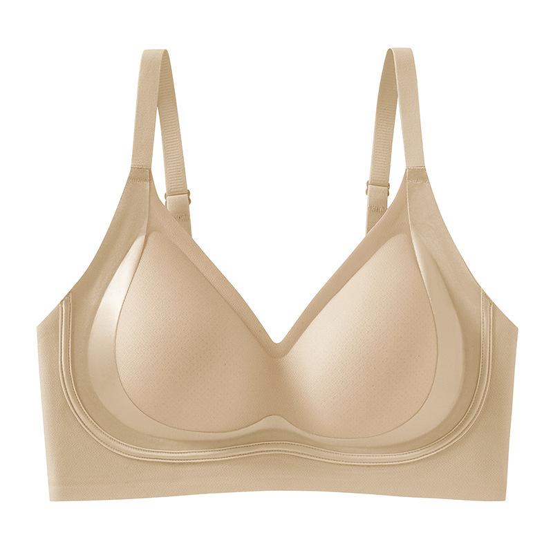 

Женский бесшовный бюстгальтер с поддержкой и эффектом лифтинга с технологией гелевой полоски M 34/75AB