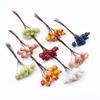 10/20pcs PE Cherry Fruit Artificial Plants Home Outdoor Garden Courtyard vase table Scrapbooking DIY Gift Box Wreath Decorative