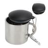 Camping Coffee Mug 110ml Heat Preservation Stainless Steel Teacup with Connection Buckle for
