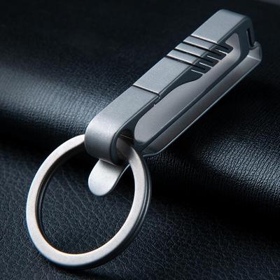 YORA Titanium Alloy Belt Clip Keychain