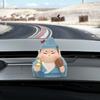 Car Dashboard Ornament Cute Collectible Statue Desktop for Housewarming