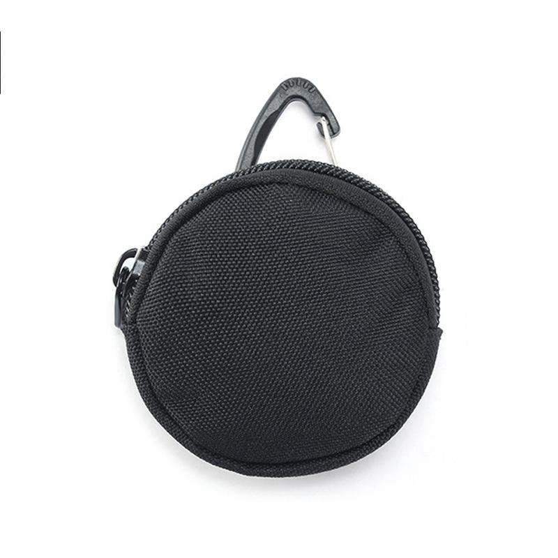 Tactical EDC Men Key Wallet Pocket Outdoor Usb Cable U-Disk Earphone Storage Bag for AirPods Freebugs Headphone Protective Case