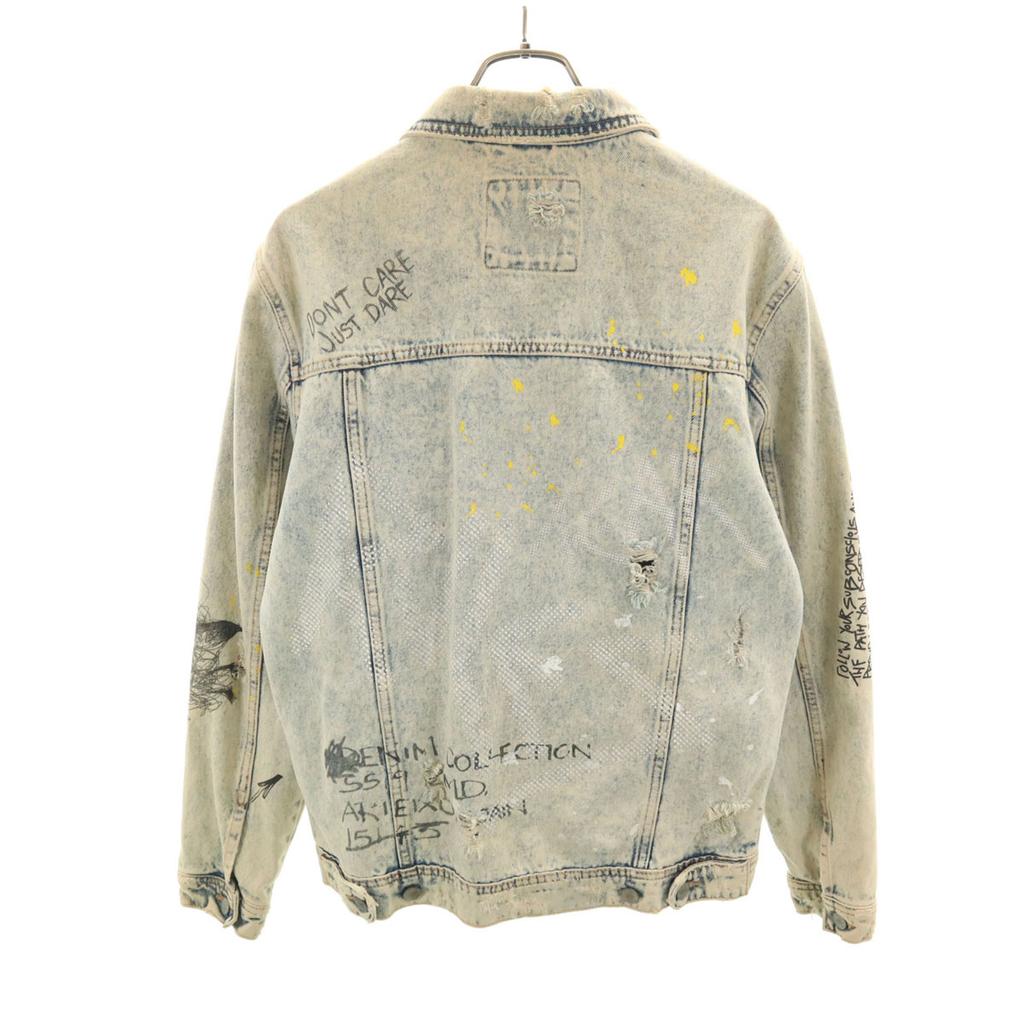 ZARA Denim Jacket S Blue Men's Used