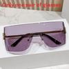 Miao Jia Y2k Frameless Sunglasses For Women Uv400 Sun Protection Fashion Accessories
