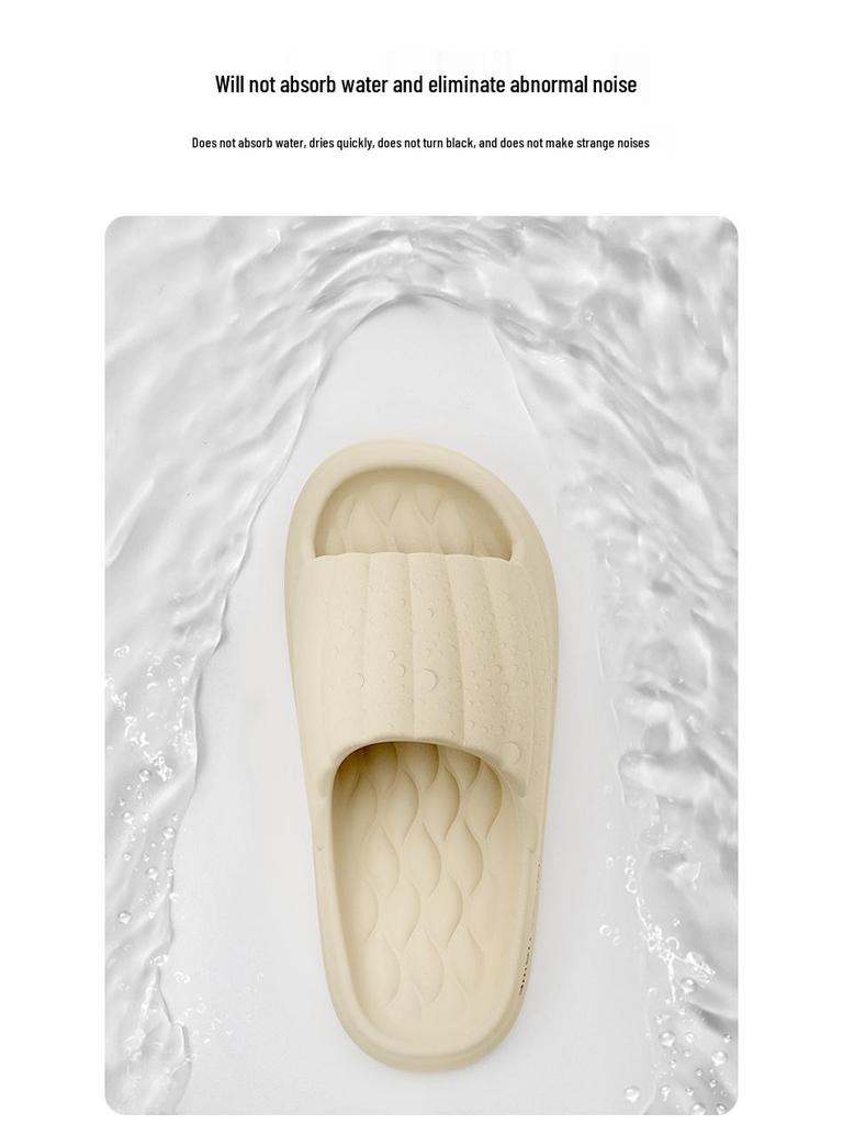 Stepping-on-Clouds: Non-Slip, Thick-Soled EVA Summer Slippers for Men & Women – Ideal for Indoor, Outdoor, and Bathroom Use