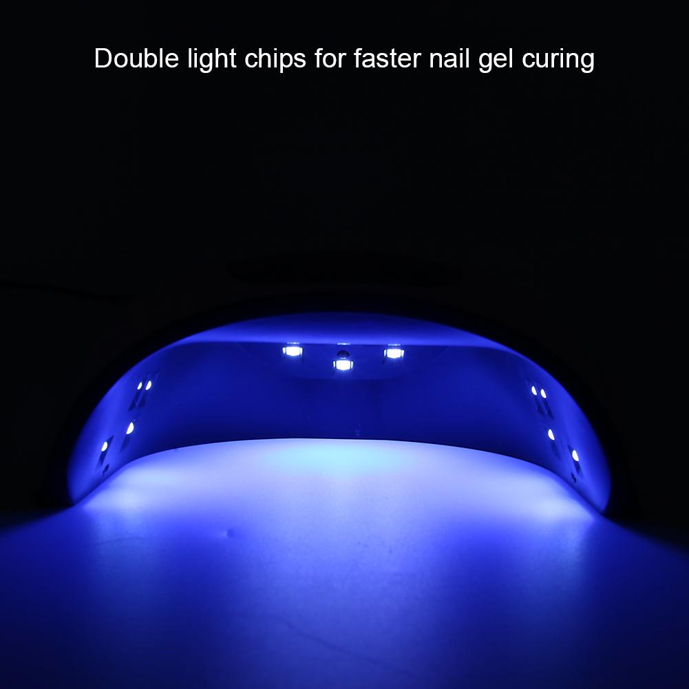 54W Nail Gel Curing Light 18 Light Chips Painless Infrared Sensor Nail Polish Dryer Light