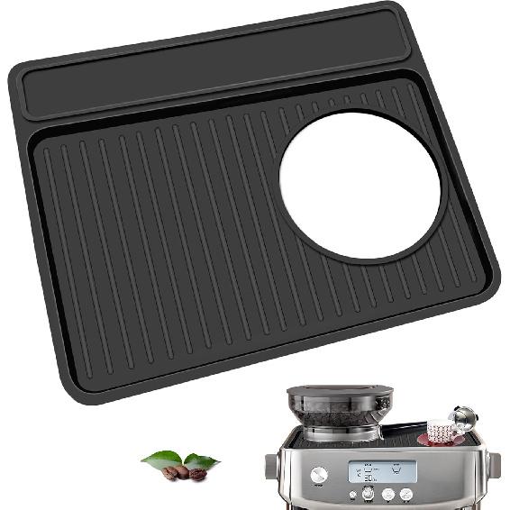 Dianrui Tamping Mat for Breville 870XL/880, Espresso Tamper Mat, Food Grade Silicone Mat, for Breville Espresso Machine Accessories, Waterproof,