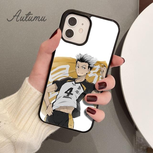 Haikyuu Bokuto Phone Case for iPhone 11 12 13 14 Pro Max Mini X XR XS SE 2020 5 6S 7 8 Plus Samsung Galaxy S21 S22 Cover Shell