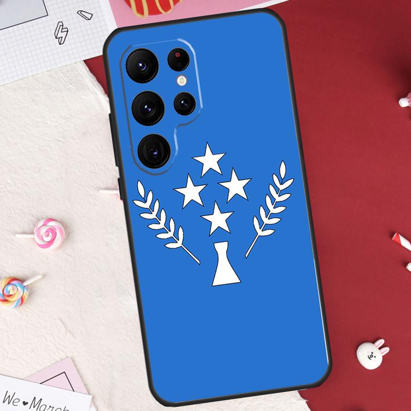 Kosrae Flag Case For Samsung Galaxy S26 Ultra S20 S21 S22 S23 S24 S25 Ultra S10 Plus S25 FE Cover Shell