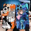 Anime Kugisaki Nobara JUJUSU Soft Phone Case for iPhone 16 16E 17 Air 15 Pro Max 14 Plus 13 Mini 11 12 7 Black Cover Back Shell