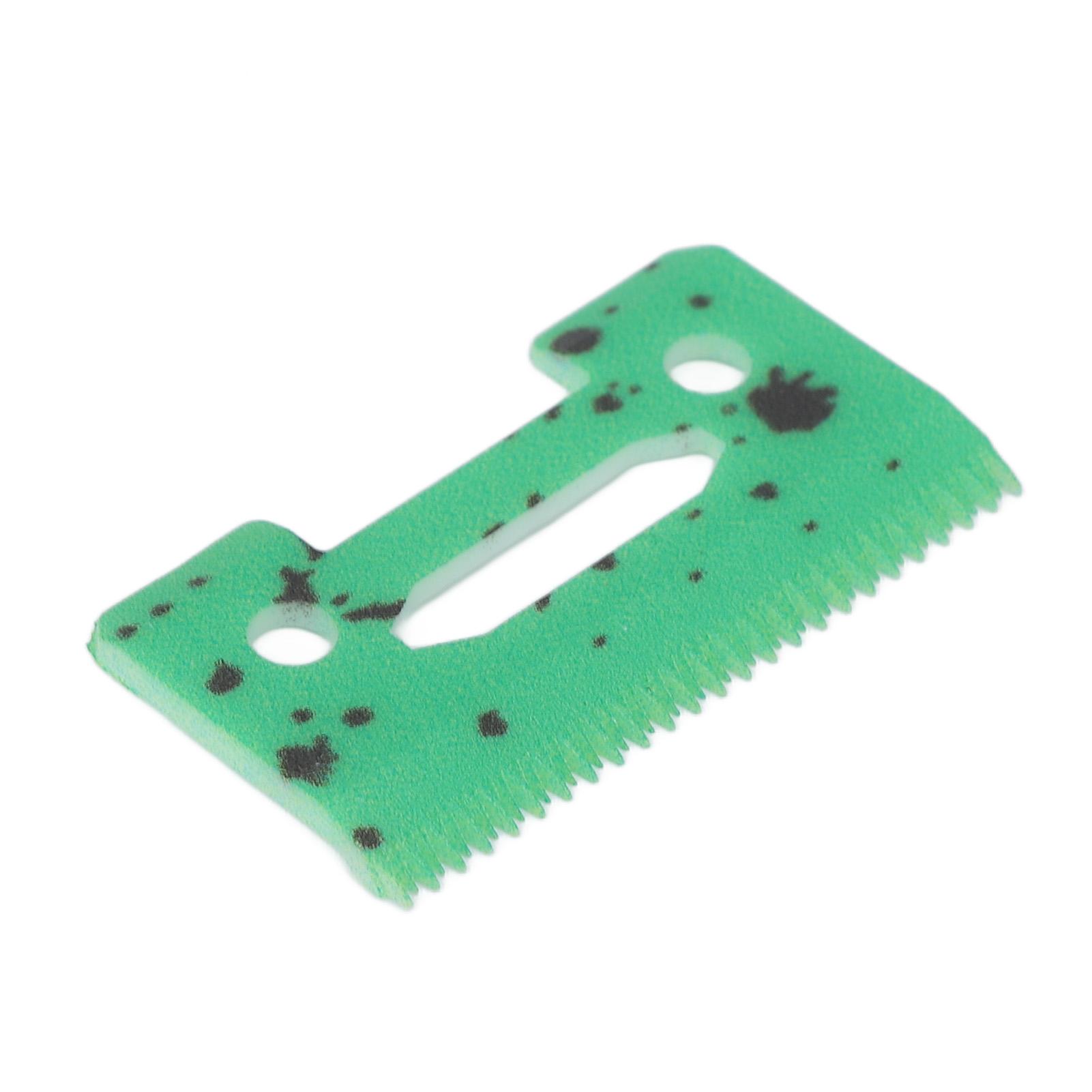 

Лезвие для машинки для стрижки волос Профессиональная керамическая машинка для стрижки волос Сменный аксессуар Зеленый