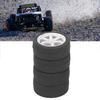 4 Pcs RC Car Tires Rubber Plastic   RC Car Wheel for    01  02 XV01 XV02 1Celsius10 Remote Control Vehicle