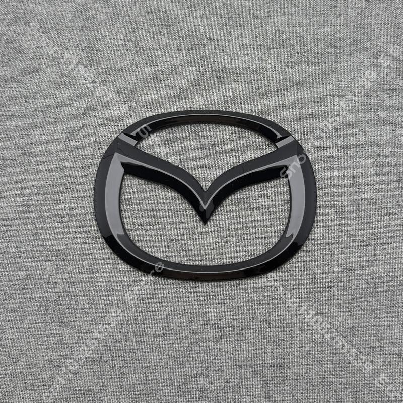 Car MAZDA 3 black Logo Emblem Buckle Stickers for MAZDA3 2014 2015 2016  Logo  Car Front Badge Rear Decals Auto Accessories