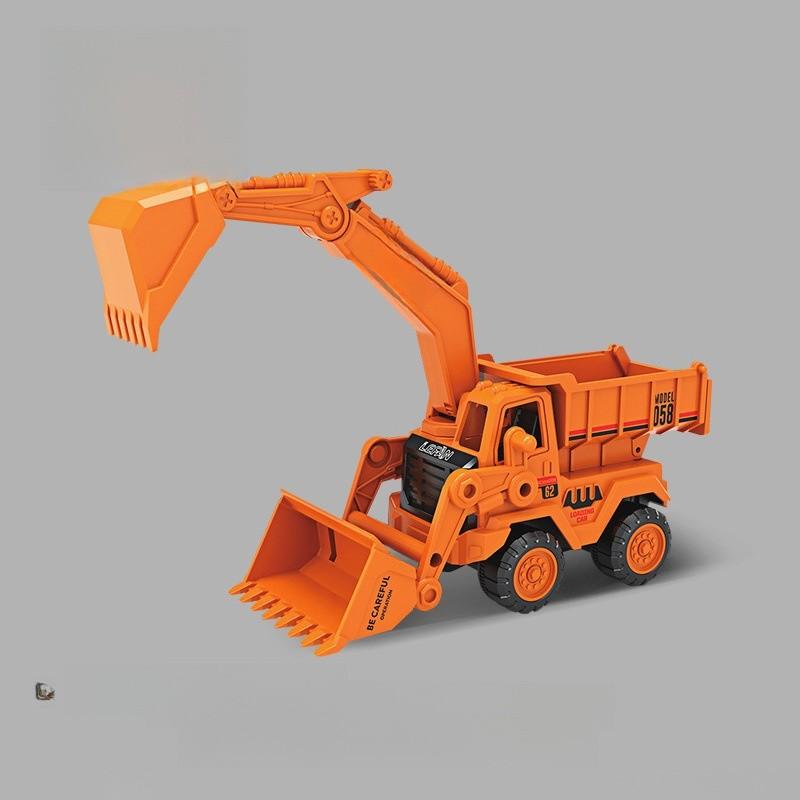 Inertia Construction Vehicles Set With Moving Joints For Kids Learning And Play