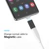 Adaptateur Magnétique Micro Type C Pour Samsung Galaxy S24+ Galaxy Xcover7 Ulefone Armor 26 Ultra Xiaomi 14 Ultra Doogee U10 Chargement