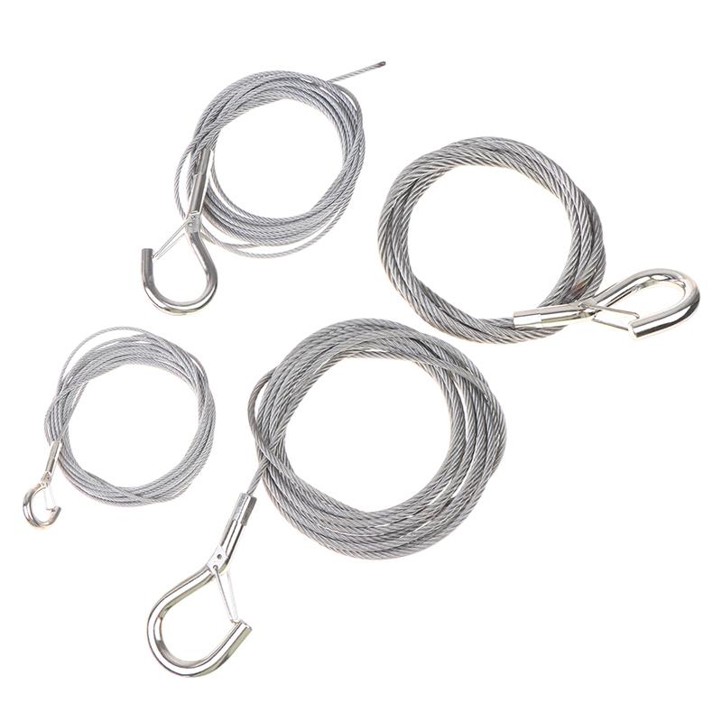 Locking Stainless Steel Wire Rope Adjustable Retractable Suspension Lanyard for Industrial Equipment Hanging Work