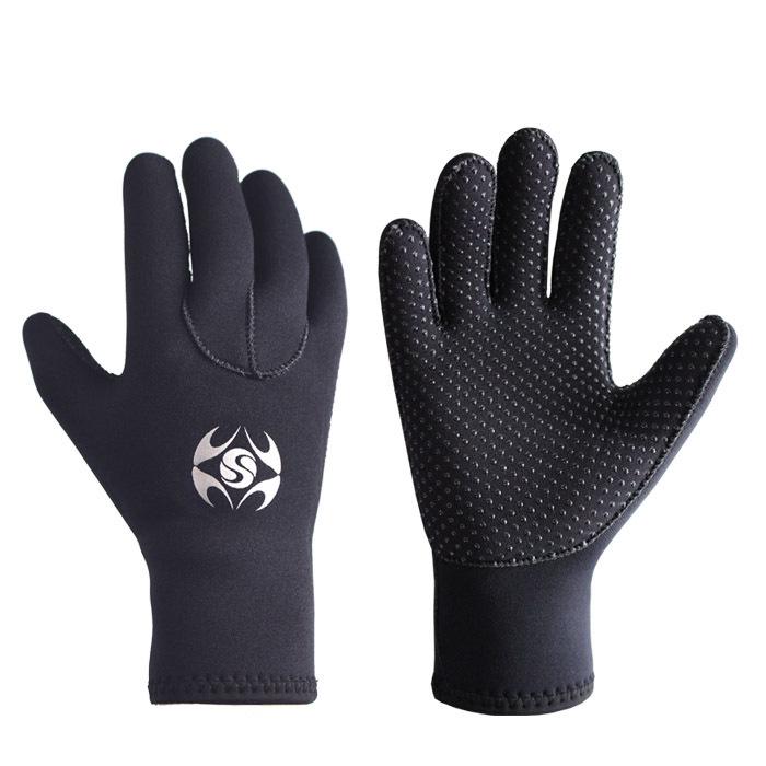 SLINX 3mm Non-slip Diving & Snorkeling Gloves - Warm, Wear-resistant, Cold-proof for Swimming & Fishing