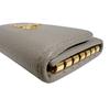 Prada Vittero Grain Leather Safiano Key Holder  Leather Gurege Women 1PG222 Used