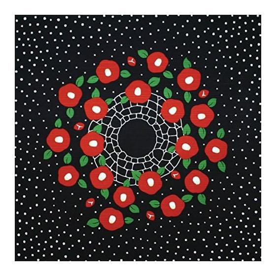 Flower clothes snow camellia small furoshiki