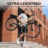 Maxtron Urban 7 Elektrische Fiets, 250W, 60km Actieradius, Aluminiumlegering Frame, Beige