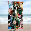 My Hero Academia Print Beach Towel, Large Soft Quick Dry Towel for Beach Camping Swimming