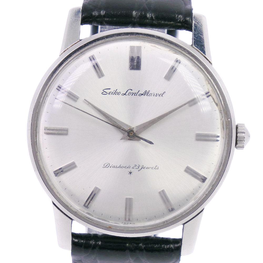 

SEIKO Road marvel Watches 5740-1990 cal.5740A SilverDial Stainless Steel/leather Hand Winding mens Used