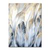 Póster de Hojas de Palma Doradas Abstractas Pintura en Lienzo de Plantas Nórdicas Naturaleza Muerta Arte de Pared Imágenes para Sala de Estar Decoración Interior del Hogar