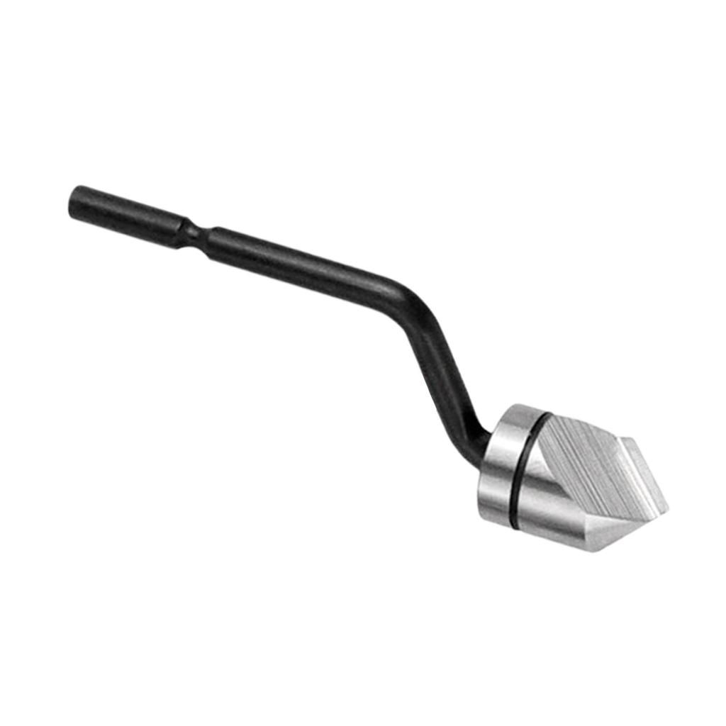 Handheld Manual Deburring Countersink Chamfer Tool for Precise Finishing Metal Wood Plastic Applications DIY Enthusiasts