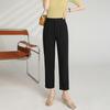 LANGSHA Women's High-Waist Straight-Leg Casual Pants