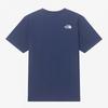 The NorTh Face Women CoTTon ShorT Sleeve Round T shirT Navy nT7ur00l