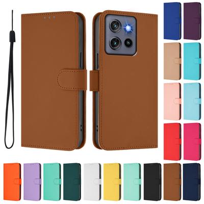 Portafoglio Retro Slot per Carte Magnetiche Custodia a Libro in Pelle per Motorola Edge 50 Pro 50 Ultra 50 Fusion Edge 5G 2024 Copertura Protettiva