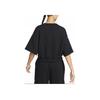 Nike Sportswear City Utility Solid Logo Loose Short Sleeve T-Shirt Women Tops Black DV8039-010