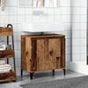 VidaXL Sink Cabinet Old Wood 58x33x60 Cm Engineered Wood, Bathroom Vanity Unit, Bathroom Furniture, 857117