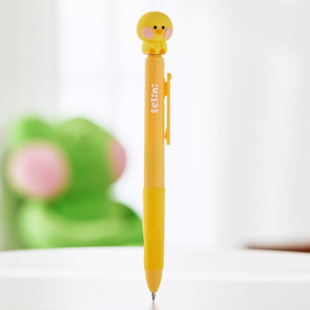 Line Friends Sallini & Minini Figure Gel Pen