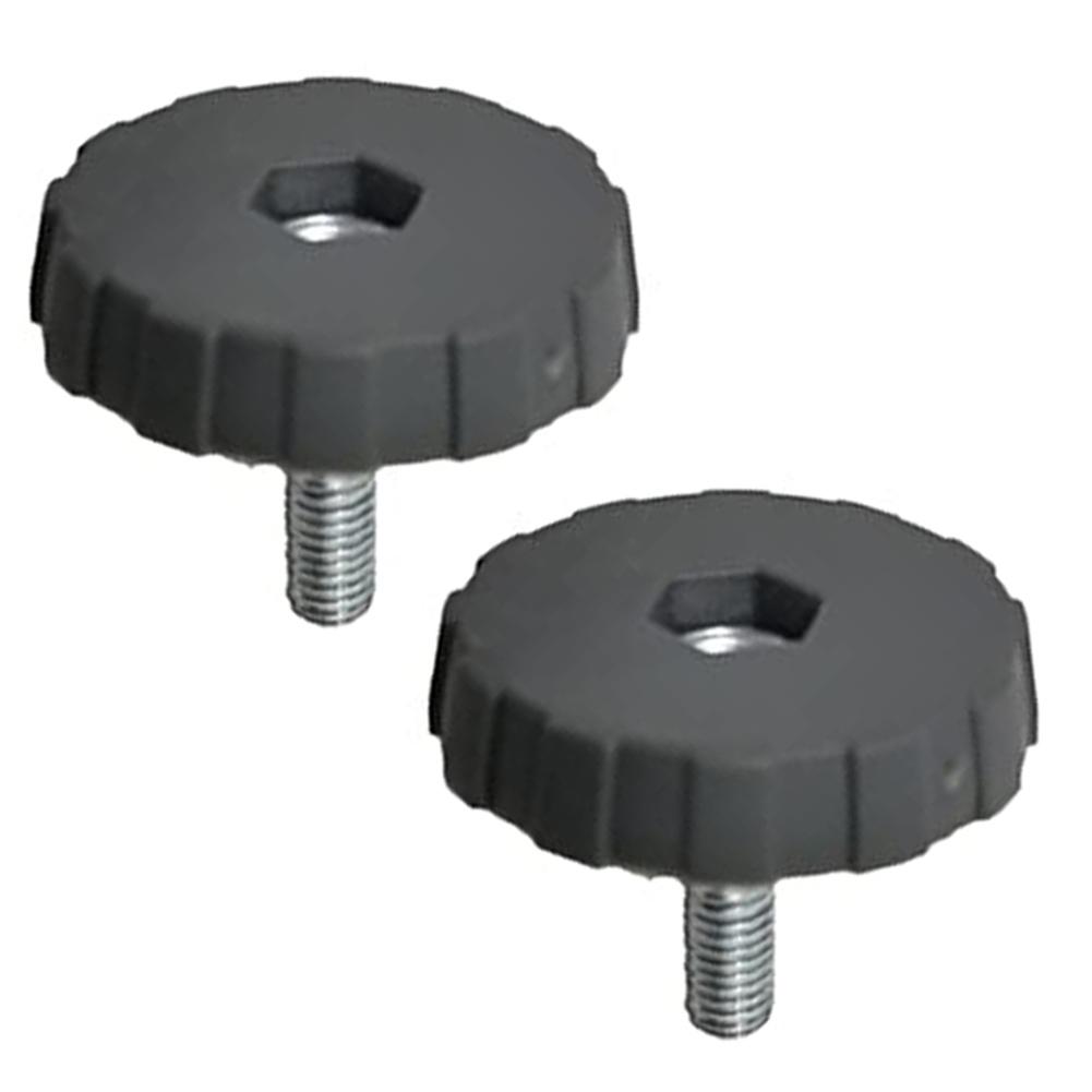 Air Filter Cover Knob Pair Compatible with Various For Brushcutters Perfect Fit for Models Like the 124R Series