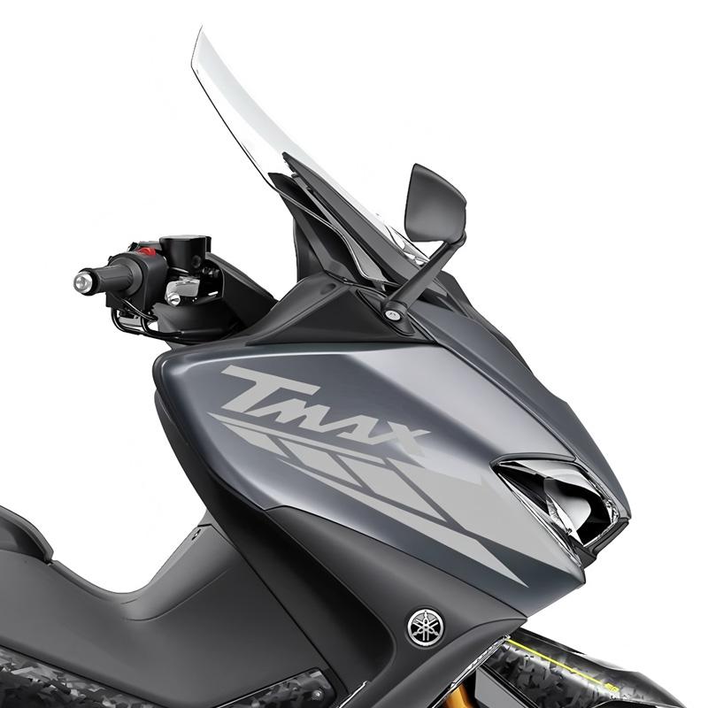 Adatto per Yamaha TMAX530 560 adesivo decalcomania per modifica auto, caratterizzato da adesivi personalizzati per la testa dell'auto con disegni floreali.