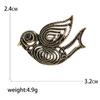 Enamel Bird Brooch for Women Unisex Rhinestone Swallow Pin Sparrow Badge Banquet Party Backpack Gifts Jewelry Accessories