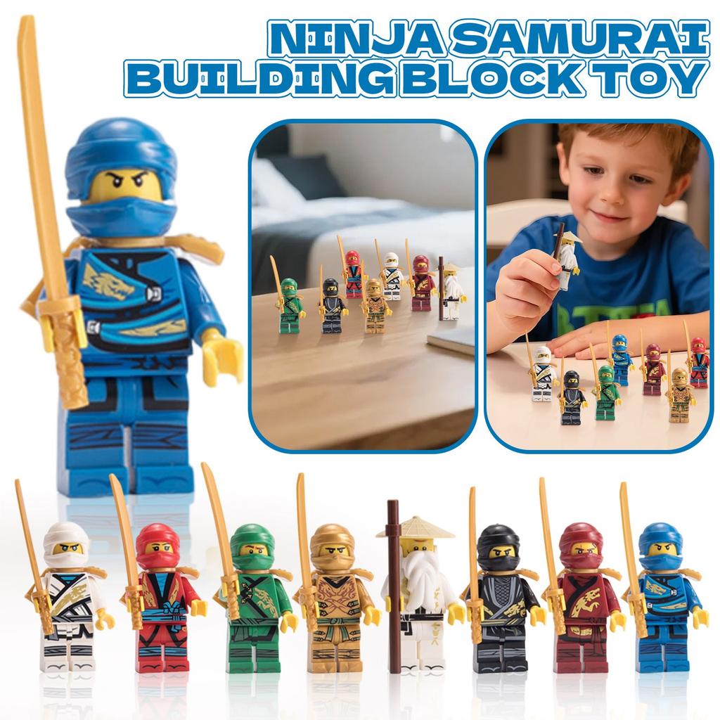 8PCSChildren's Building Block Figurines Are The Best Gifts For Kids