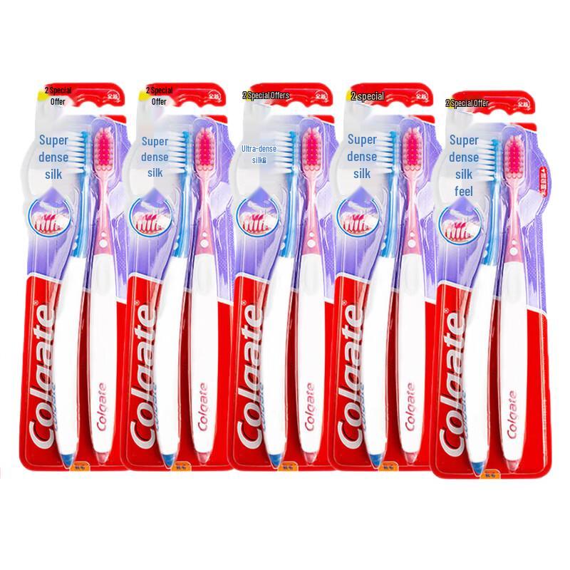 Colgate Gum Care Toothbrush - Mini Head, Soft Bristles (10 Count)