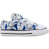 Converse Chuck Taylor All Star Comfortable Versatile Low Top Walker Shoes Baby sneaker White Blue Gray 766892C